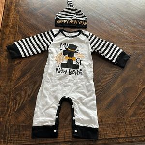 New Years Eve Outfit - Never Worn - Size 6-9 Months